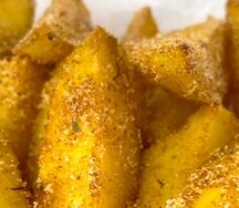 Картофельные дольки Европейская кухня