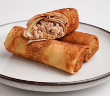 Блинчики с мясом
