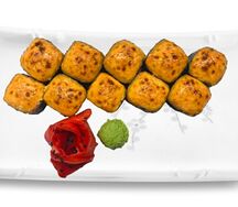 Классический запеченный ролл с курицей