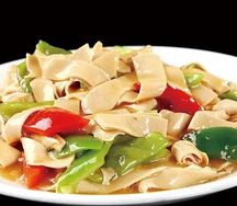 Сыр тофу с пряным соусом