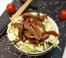 Салат с грибами