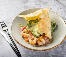 Цезарь с креветками