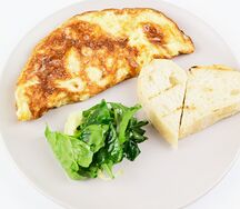 Омлет из трех яиц