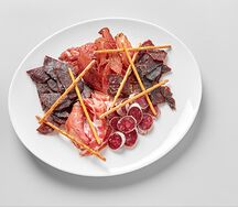 Ассорти вяленого мяса 
