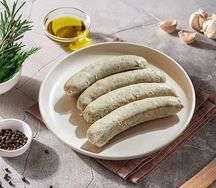 Колбаски с пармезаном и шпинатом