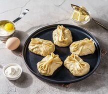 Манты с говядиной и тыквой (полуфабрикат)
