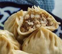 Манты с бараниной