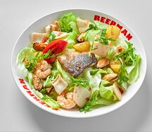 Салат с морепродуктами 