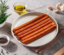 Колбаски пряные с сыром 