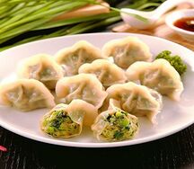 Пельмени с говядиной и капустой