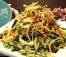 Салат из грибов золотая нить