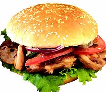 Chicken бургер с куриным филе на гриле