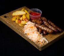 Колбаски мясные