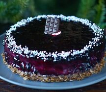 Торт Маково-черничный