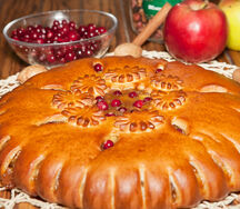 Пирог с яблоками
