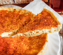 Пирог Лоранский с копченой курицей