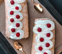 Меренговый рулет