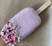 Чизкейк-эскимо Ежевично-Малиновый