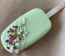 Чизкейк-эскимо Фисташка-малина