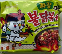 Рамен Хот чикен Korean Black Bean Sauce