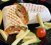 Шаурма с картофелем фри