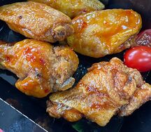 Крылья куриные в ореховом соусе