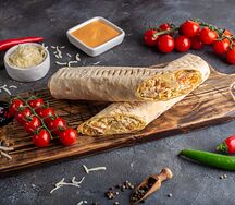 Шаурма Сырный ранч с мясом Xxl