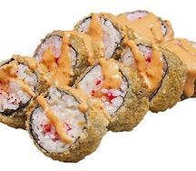 Горячий Сяке эби темпура