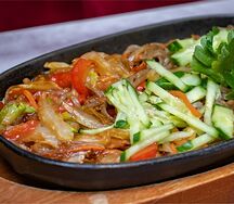 Вок с овощами