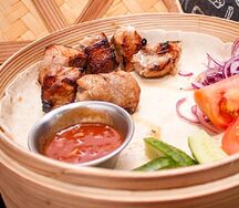 Классический шашлык из свинины