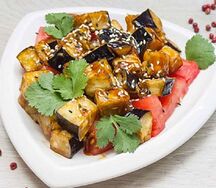 Карамелизированные баклажаны