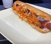 Хот-дог двойной Чили