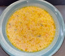 Сырный с шампиньоны и копчености 