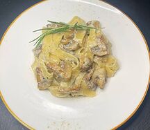 Феттуччине с грибами