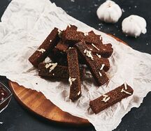 Гренки чесночные