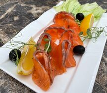 Лосось слабосоленый