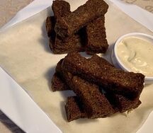 Гренки чесночные