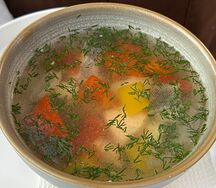 Уха из белой и красной рыбы