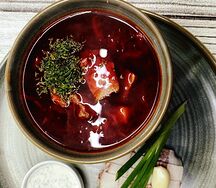 Борщ из говядины