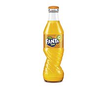 Fanta в стеклянной бутылке