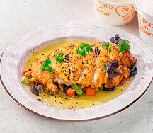 Грудка цыплёнка с овощами