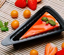 Чизкейк классический с клубничным топпингом