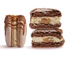 Макаронс Бейлиз-кофе-карамель