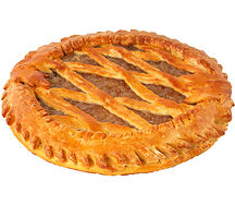 Пирог с грушей постный