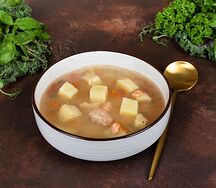 Уха из горбуши оригинальная