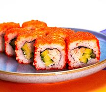 Калифорния классическая с крабом