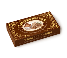 Тульский пряник в коробке со сгущенкой и орехами