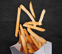 Картофель фри с солью