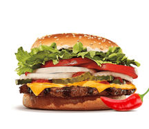 Острый Воппер с сыром