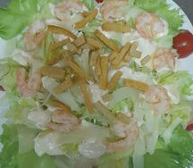 Цезарь с креветками